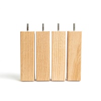 Комплект из 4 ножек из Дуба для кроватного основания Grmi AM-PM комплект из 4 каштановый AM.PM  фото, kupilegko.ru